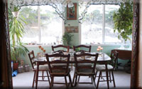 Sunroom and Lovely Breakfast